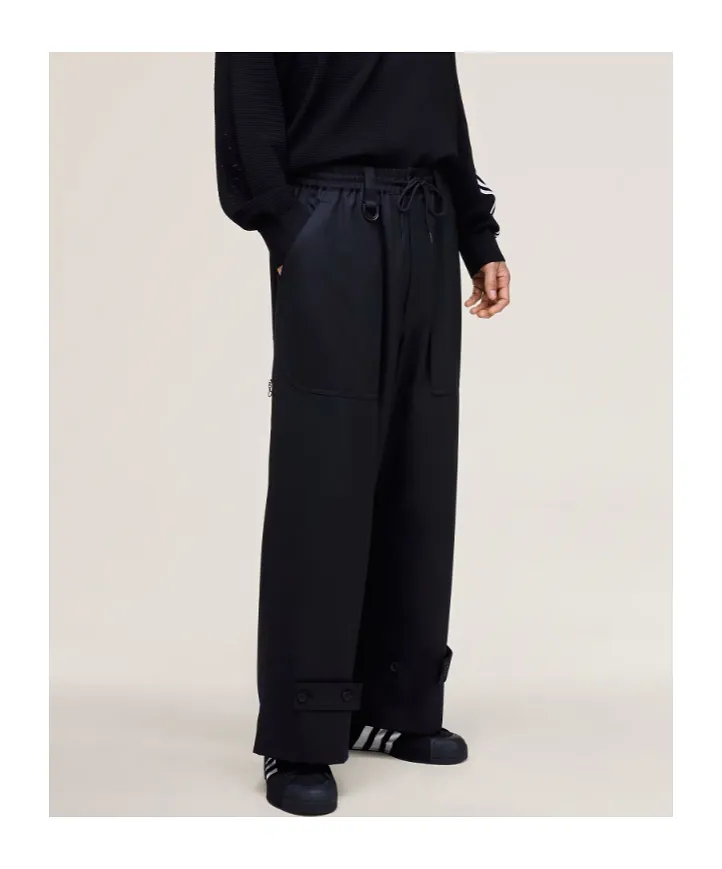 Y-3 Sport Uniform Wide Leg Tracksuit Bottoms