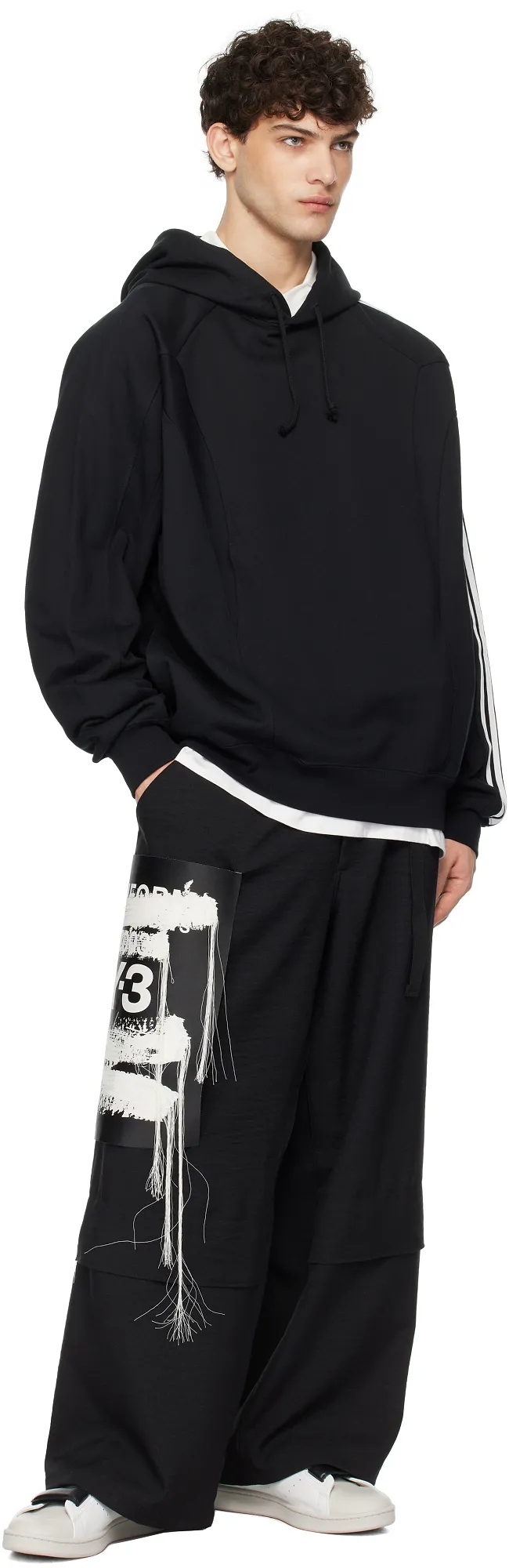Y-3 Stan Smith Touch Strap Sneakers