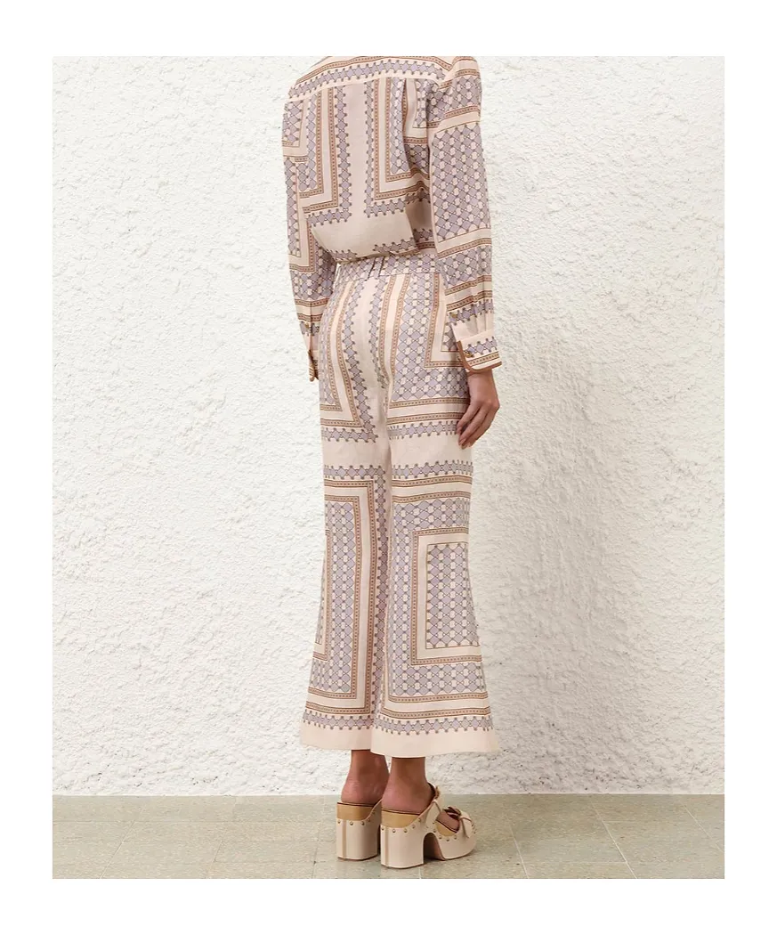 Patterned Collection Trousers