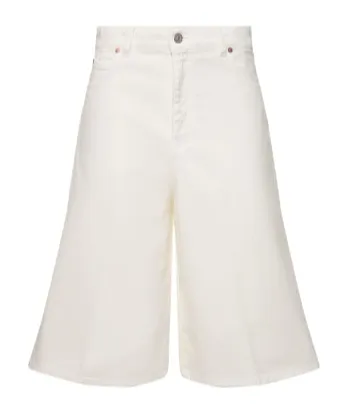 Logo Posted Bermuda Shorts