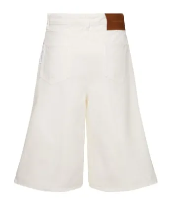 Logo Posted Bermuda Shorts