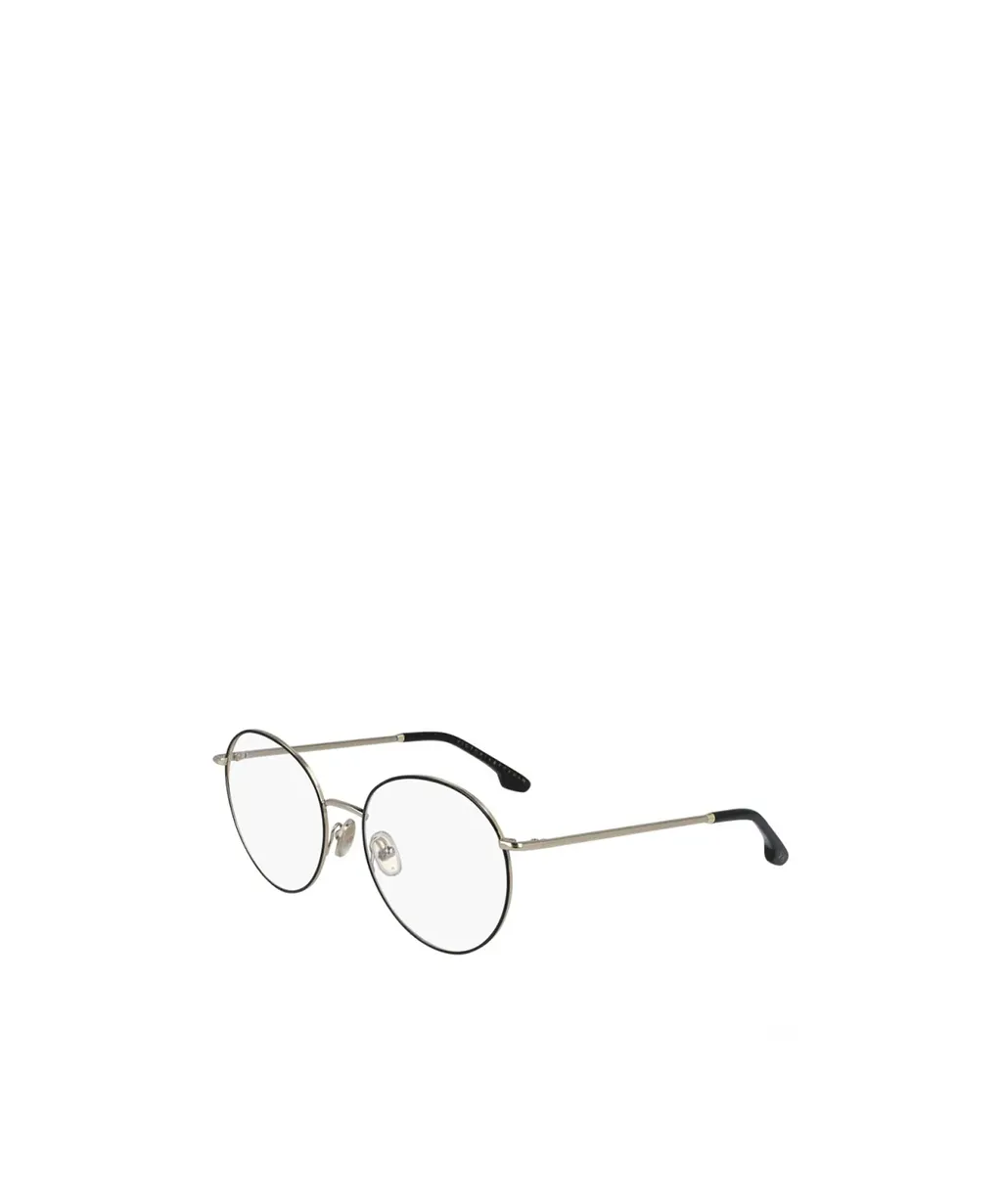 Round-Frame Two-Tone Glasses
