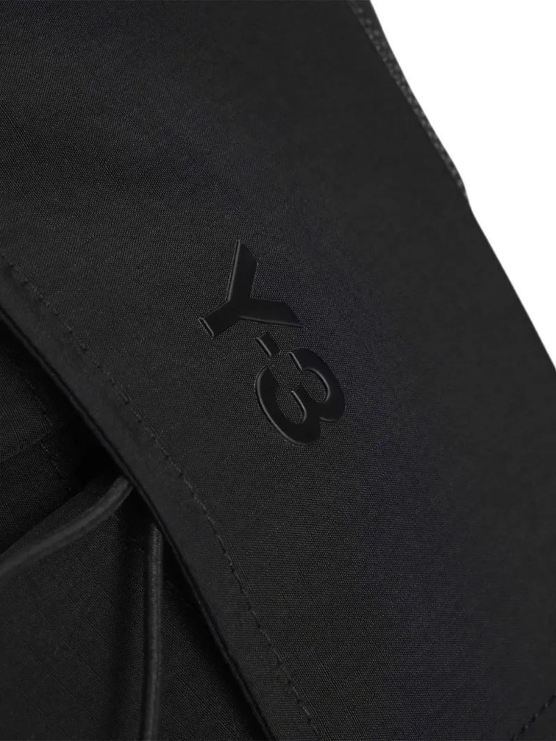 Y-3 Logo Detailed Zip-Fastened Shoulder Bag