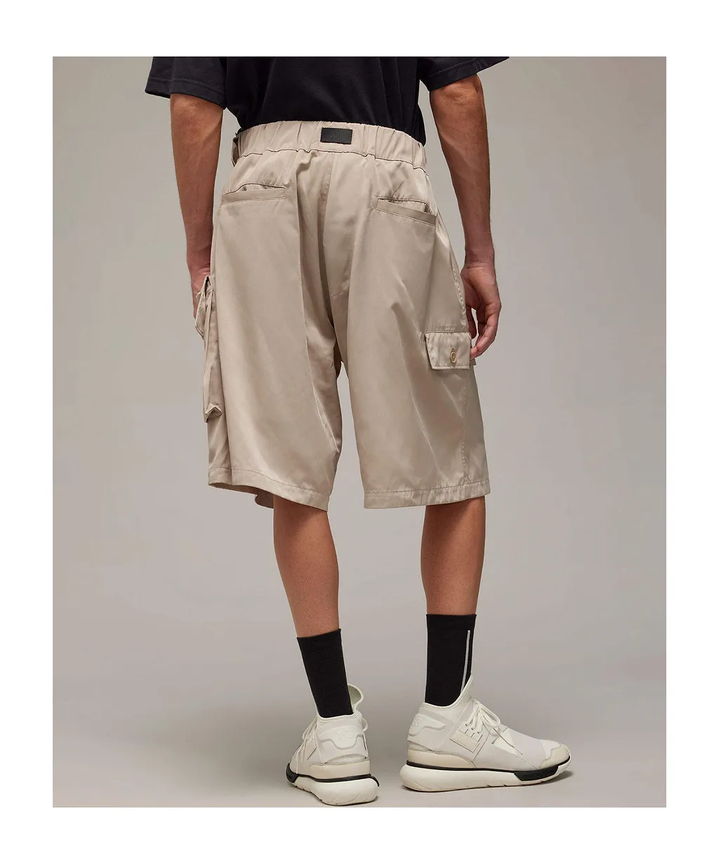 Y-3 X Adidas Belted Twill Cargo Shorts