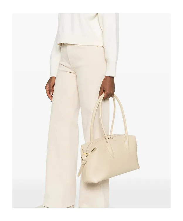 Zippered Shoulder Bag