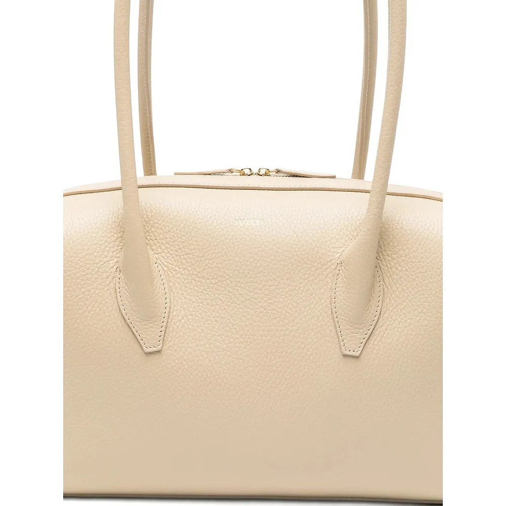 Zippered Shoulder Bag