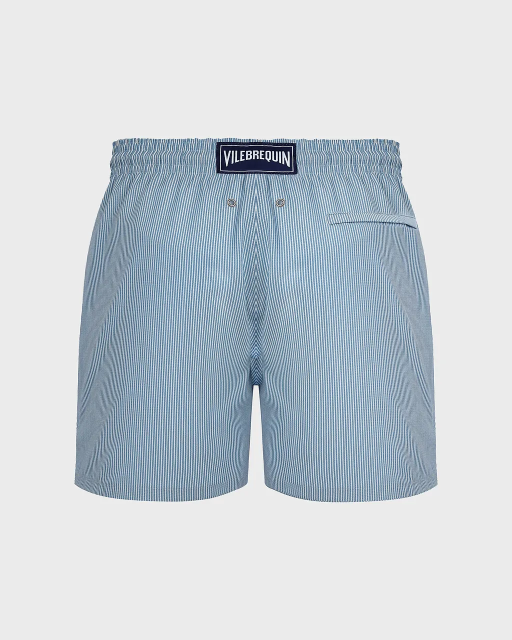 Drawstring Striped Swim Shorts