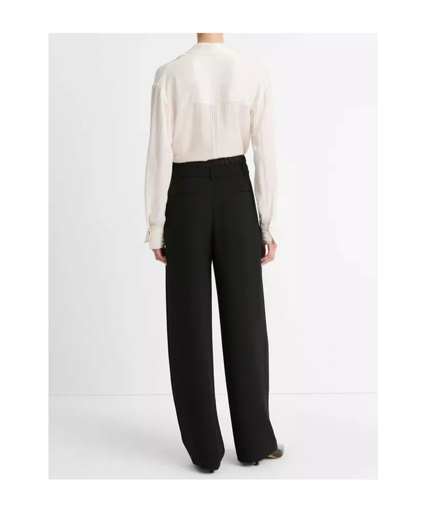 Crepe Palazzo Pants