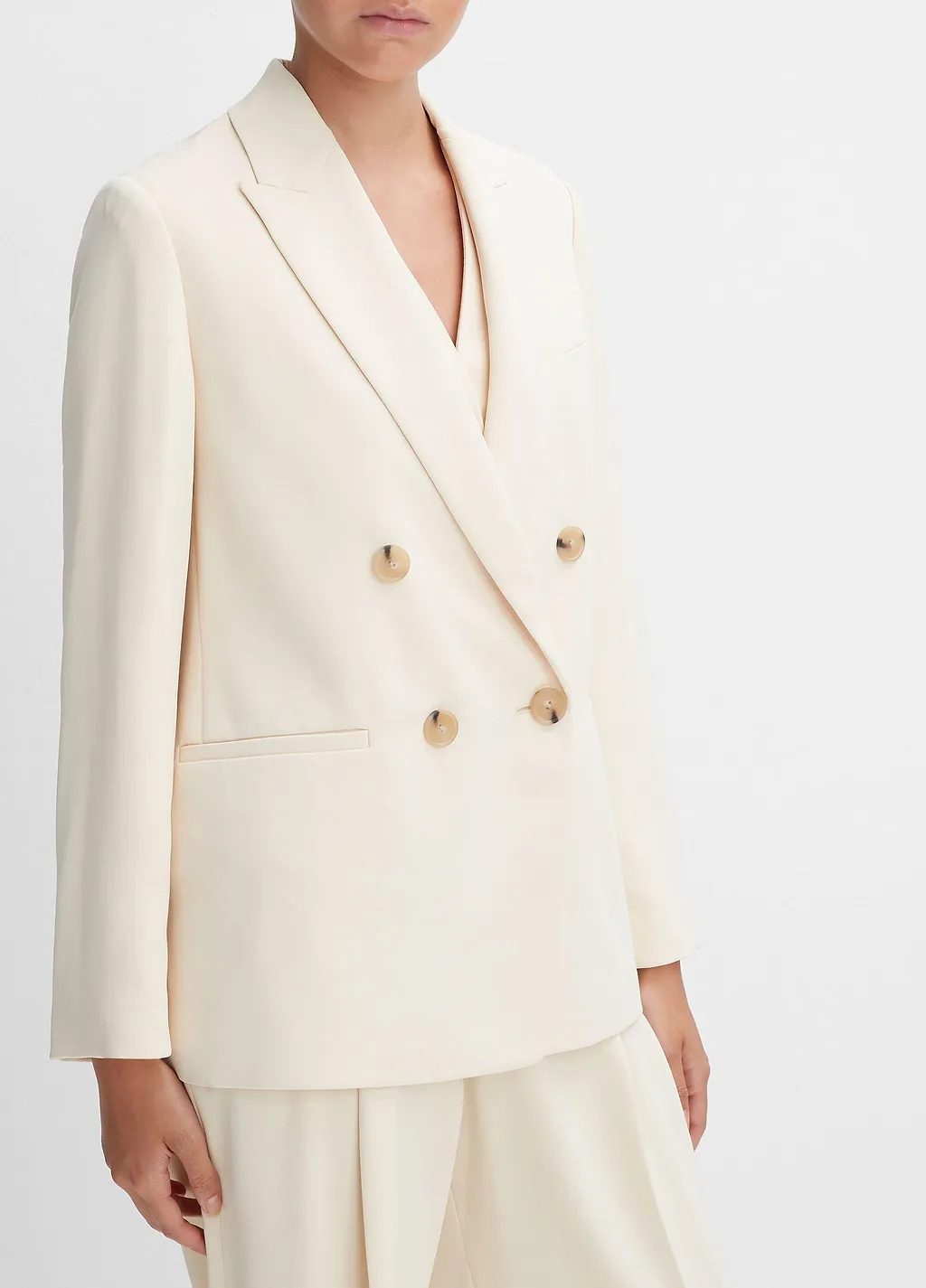 Double-Breasted Suit Jacket