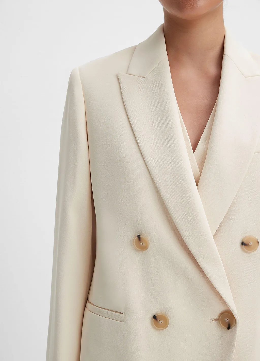 Double-Breasted Suit Jacket