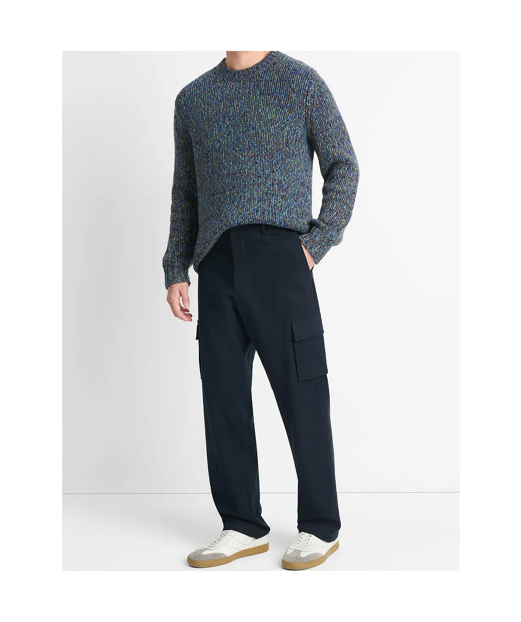 Herringbone Pattern Work Casual Pants