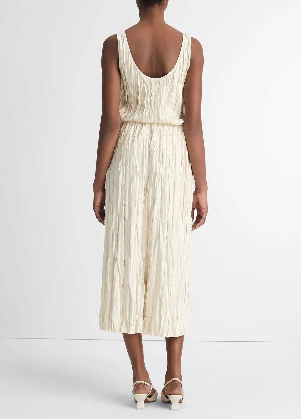 Satin Midi Skirt