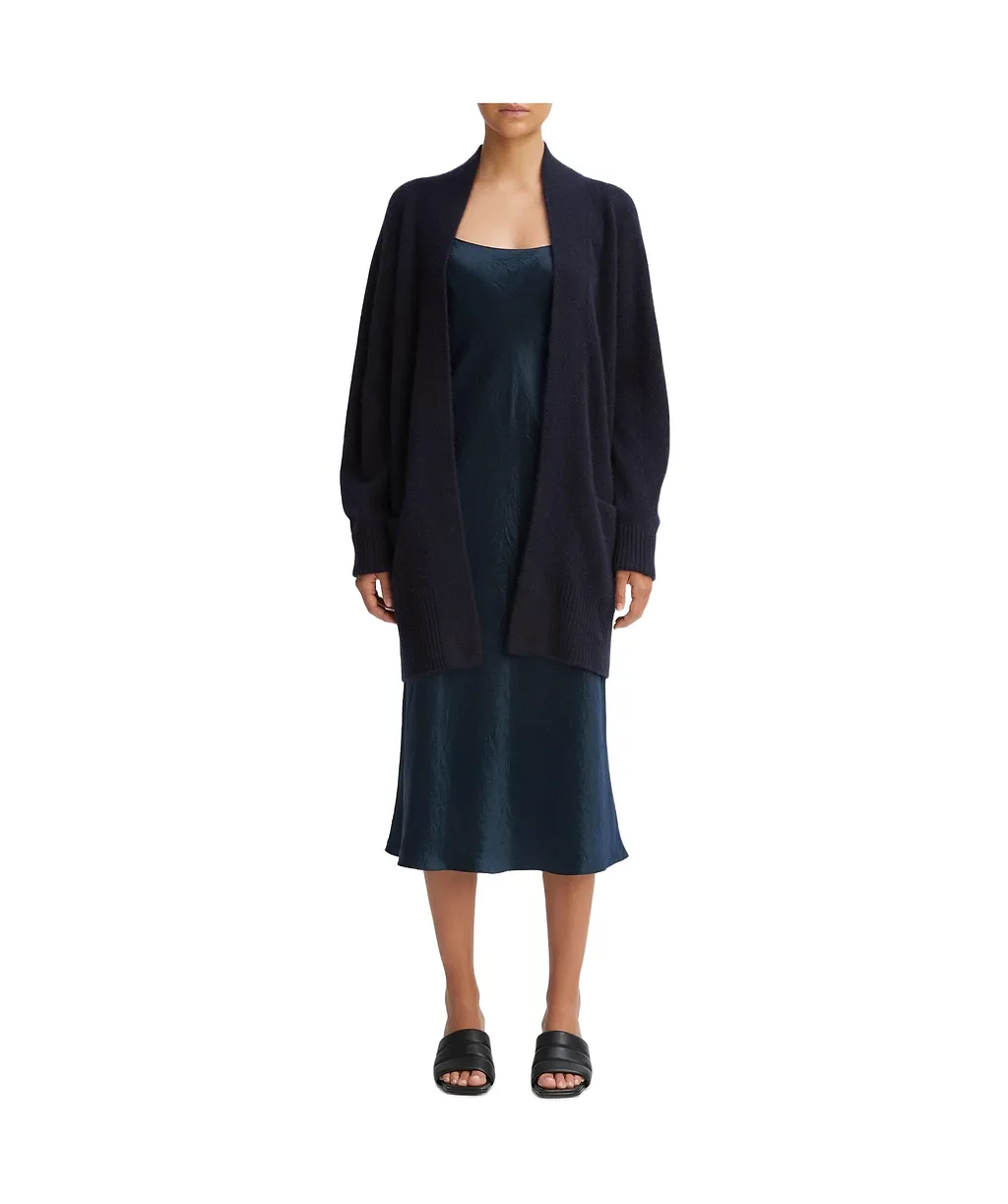 Open-Front Cashmere Cardigan