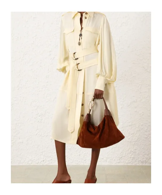 Zimmermann Trampoline Small Hobo Bag