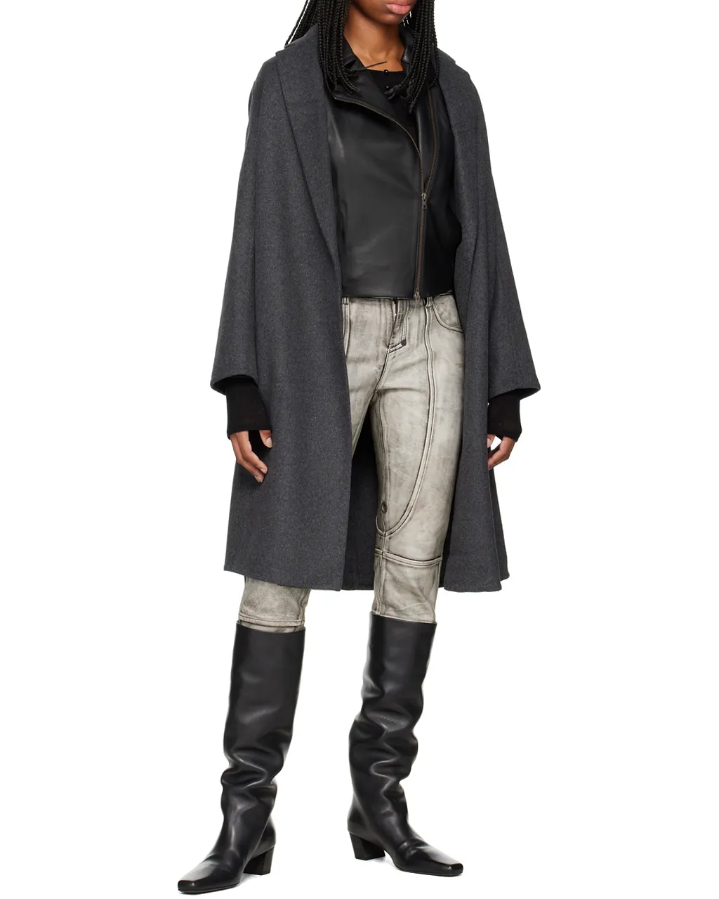 Off-Centre Zip Jacket