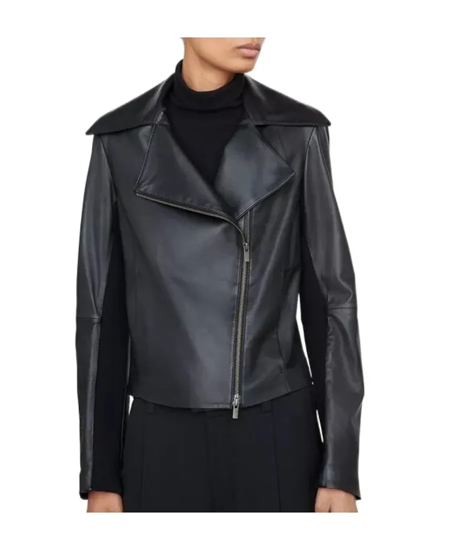 Off-Centre Zip Jacket