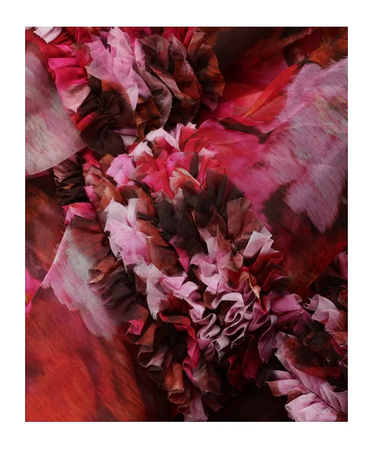 Zimmermann Luna Ruffle Midi Skirt