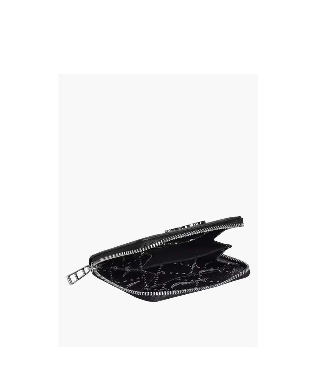 Zadig & Voltaire Monogram Printed Zip-Around Wallet