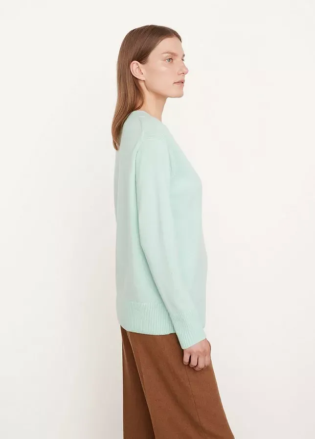 V-Neck Knitted Jumper