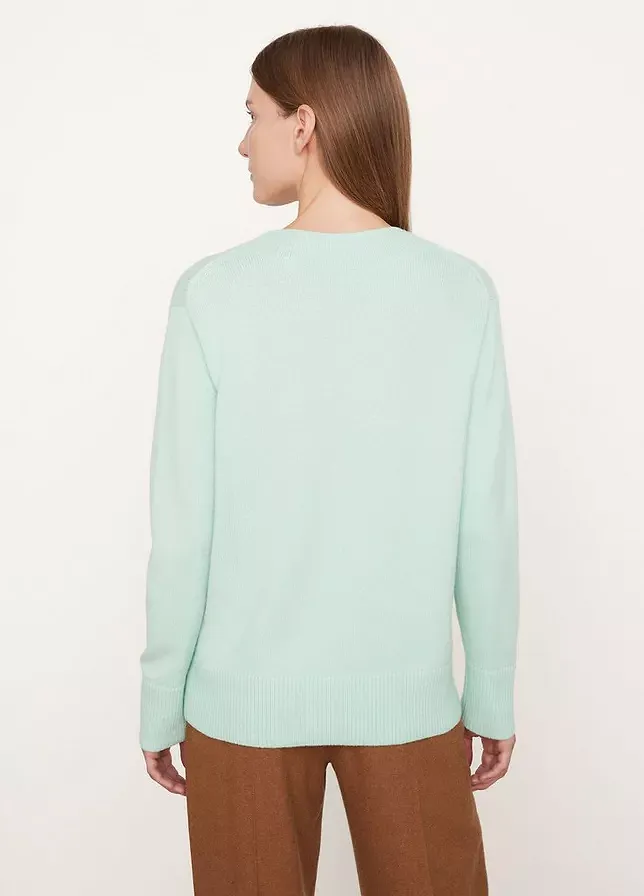 V-Neck Knitted Jumper