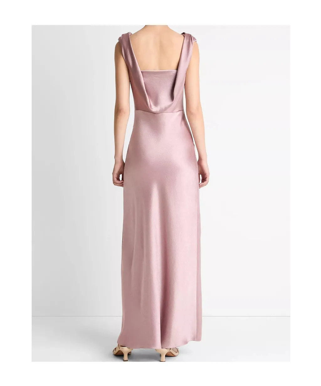 Vince Draped Cowl Maxi Dress