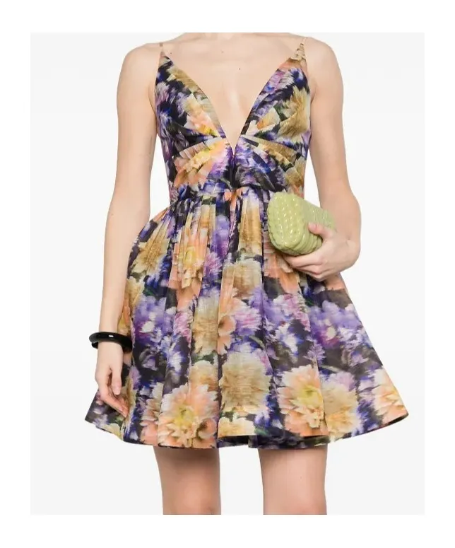 Printed Slip Dress