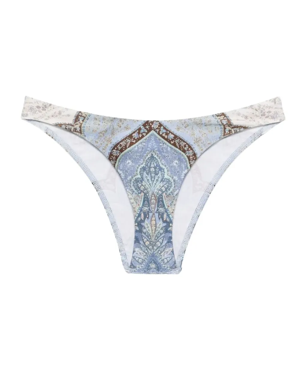 Zimmermann Wanderlust Tapestry Printed Bikini Bottoms