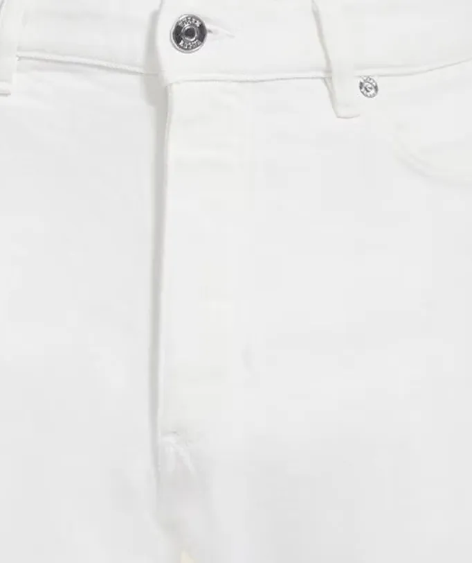 Zegna Logo Patch Straight Leg Jeans