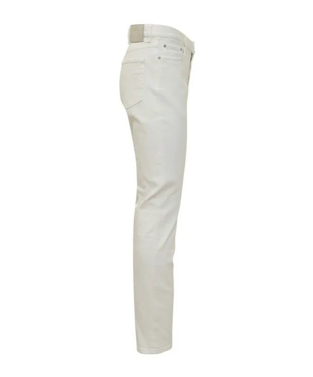 Zegna Logo Patch Straight Leg Jeans