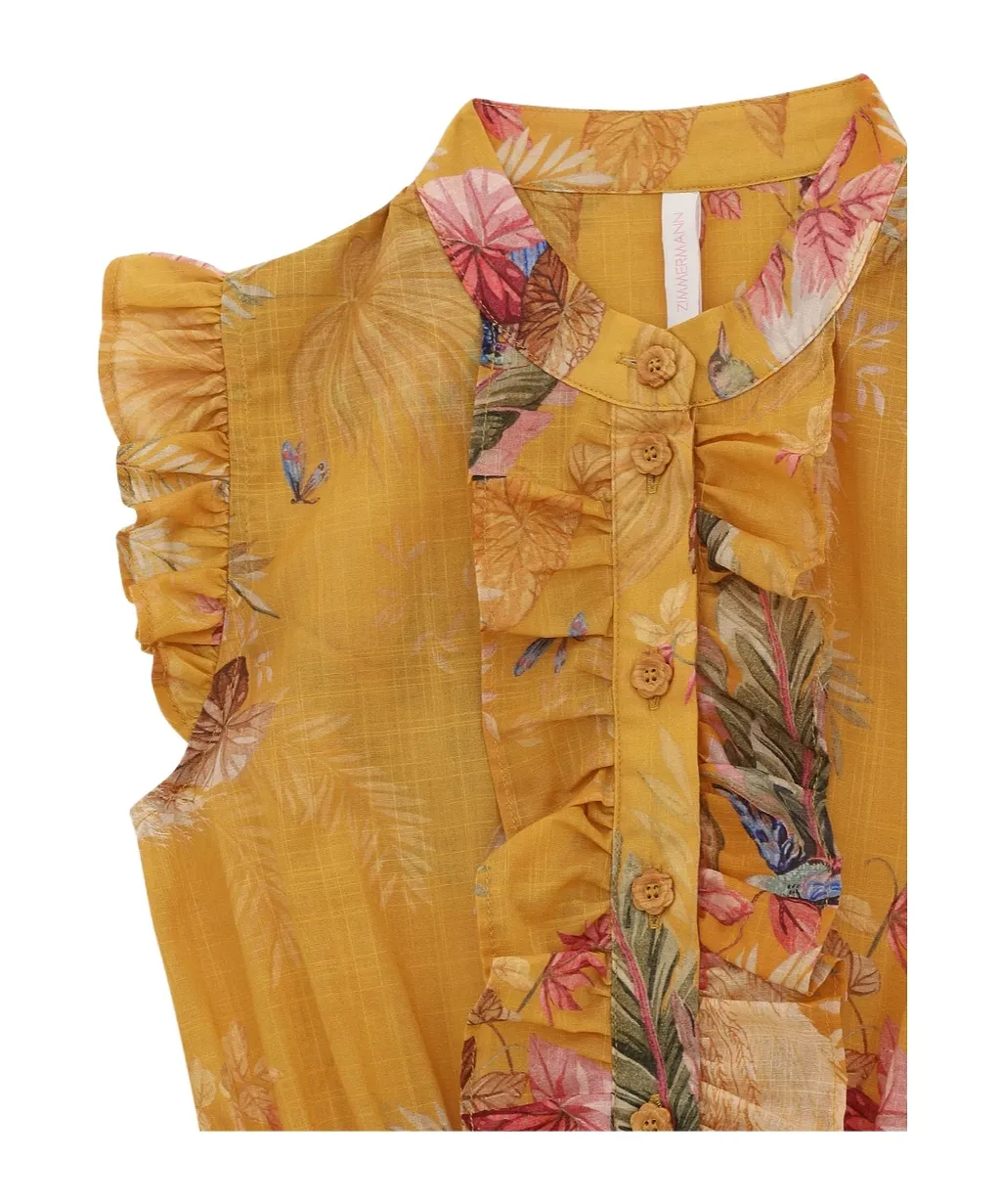 Rhiannon Kids Frill Playsuit