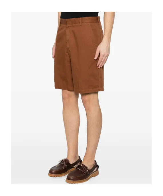 Flat-Front Shorts