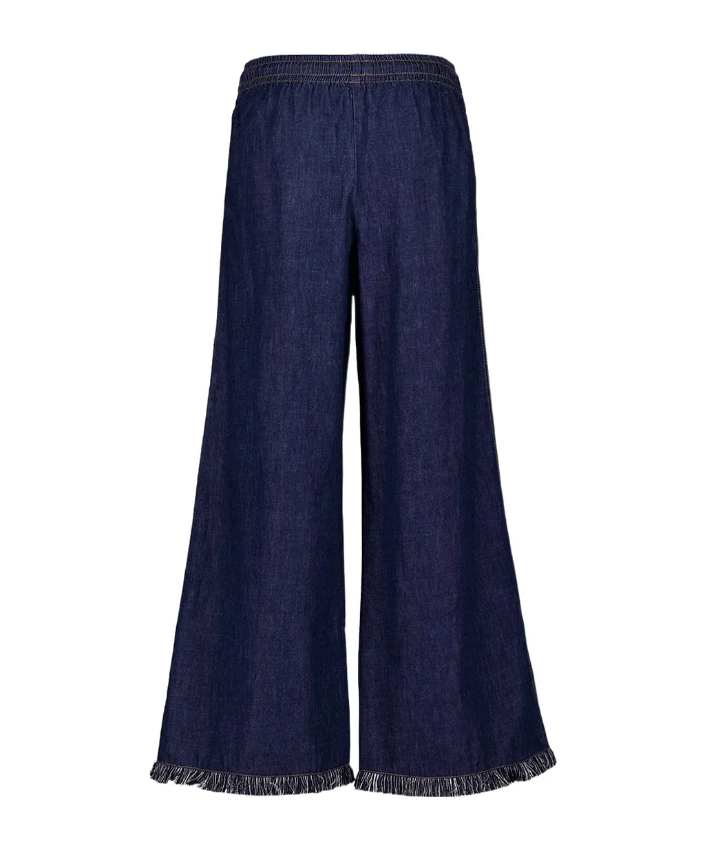 Rhiannon Fringe Denim Pants