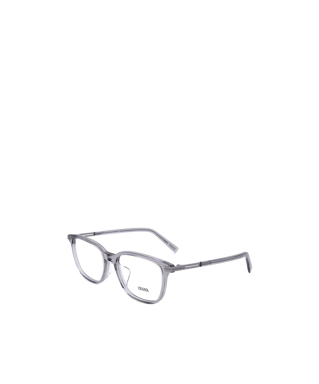 Zegna Rectangular Glasses And Frames