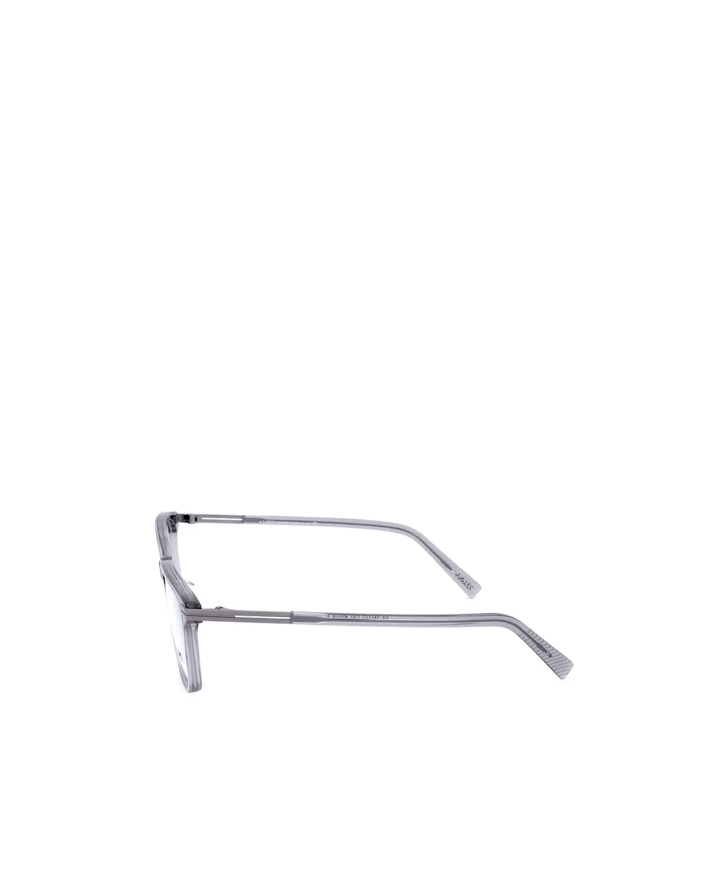 Zegna Rectangular Glasses And Frames
