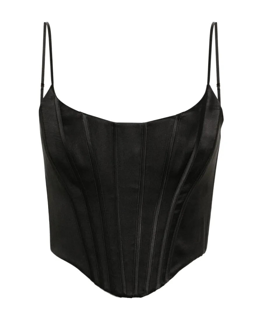 Silk Corset Top