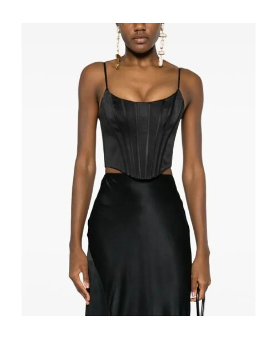 Silk Corset Top