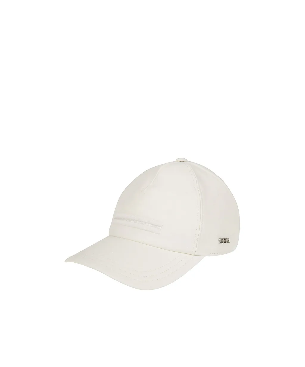 Zegna Logo Embroidered Baseball Cap