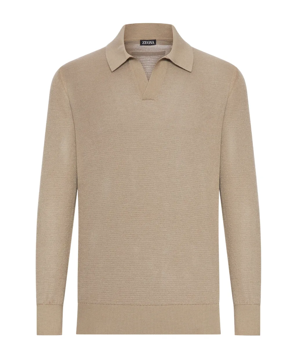 Polo-Collar T-Shirt