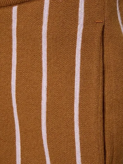 Striped Knitted Casual Pants