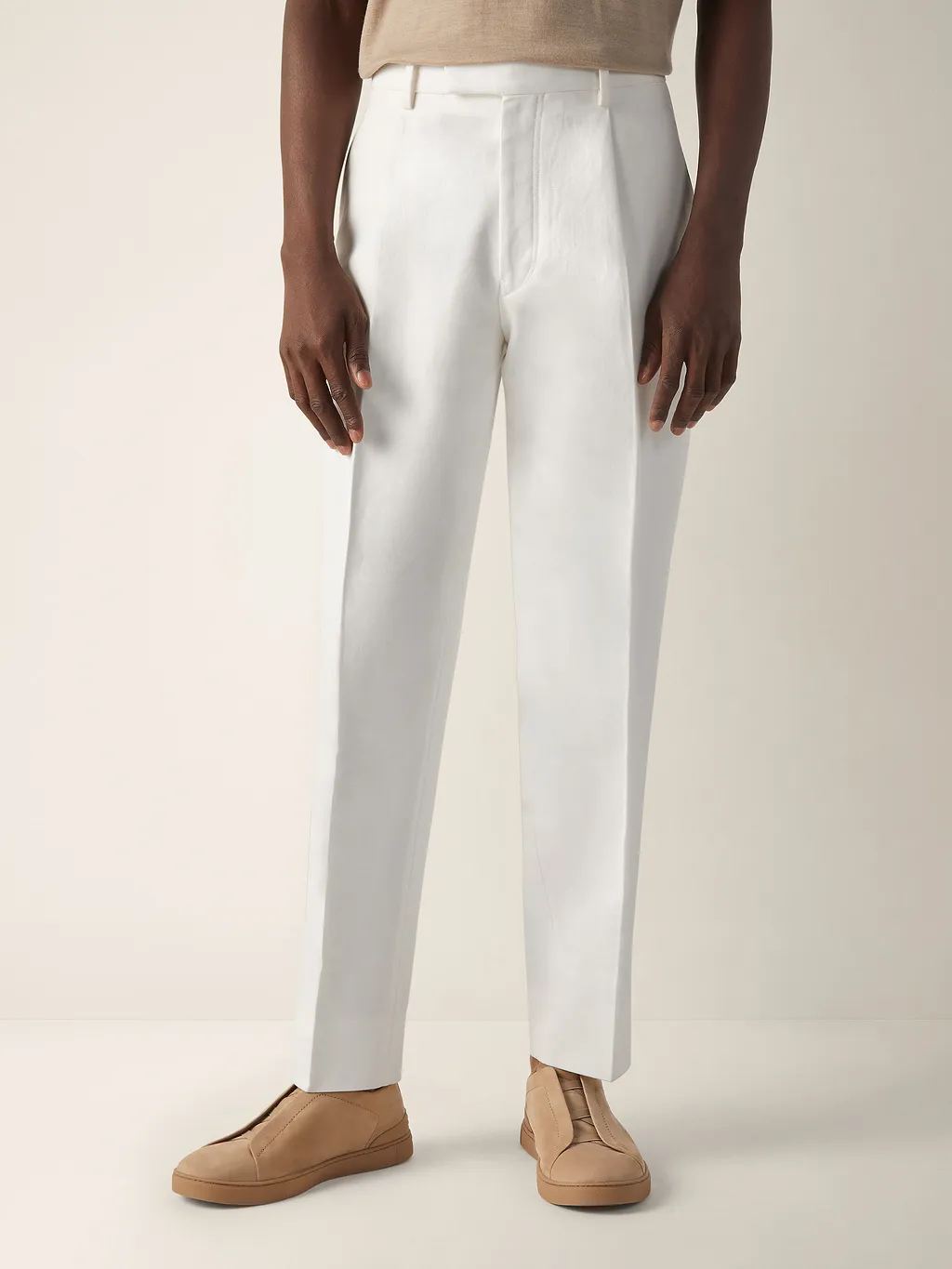 Zegna Pleated Slim Pants