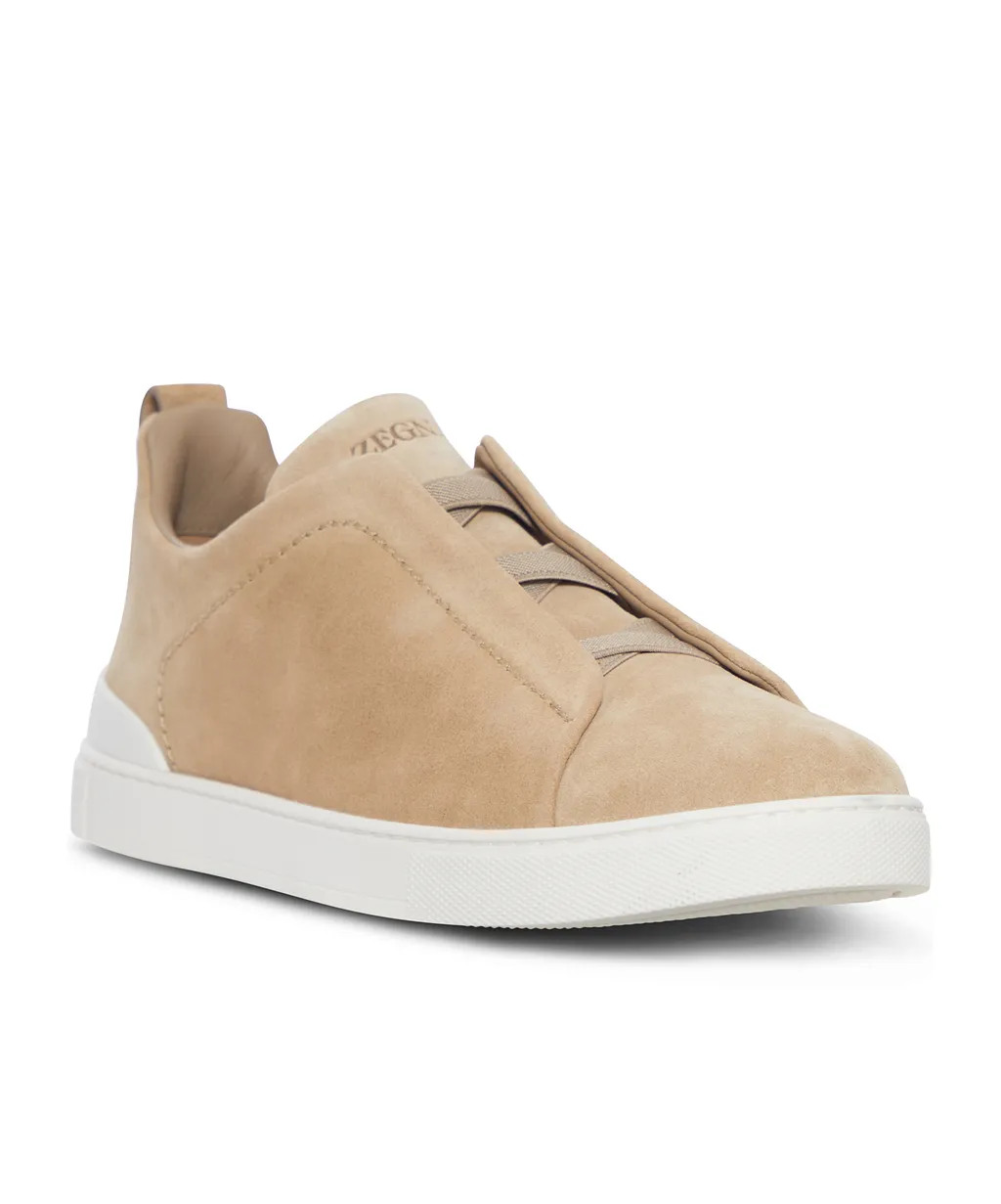 Slip-On Leather Sneakers
