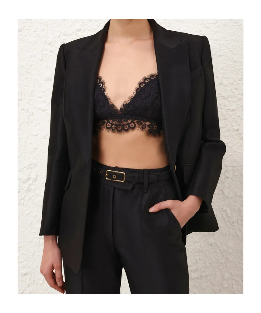 Teddy Lace-Trimmed Bralette