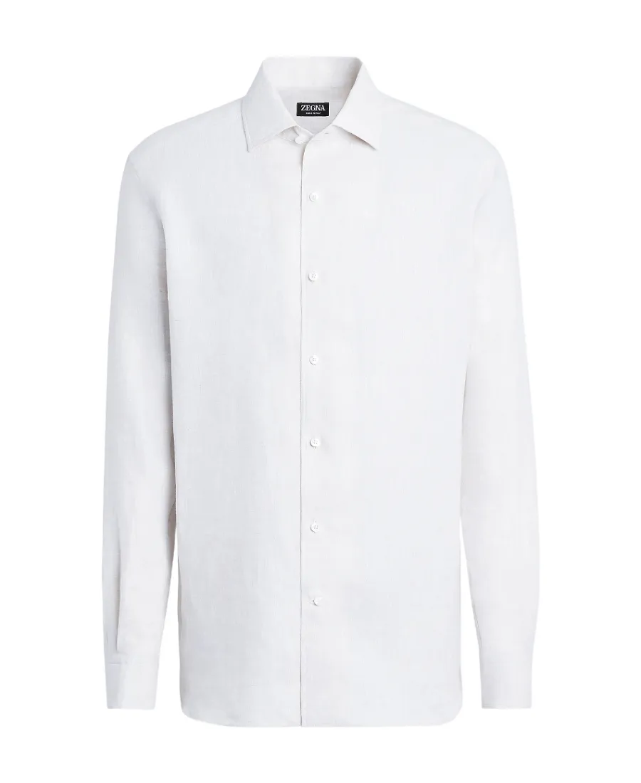 Zegna Buttoned Long-Sleeved Shirt