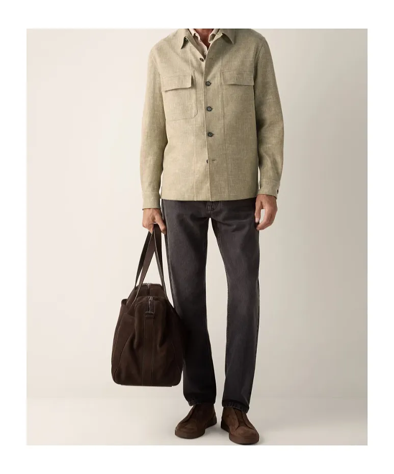 Zegna Button-Front Overshirt