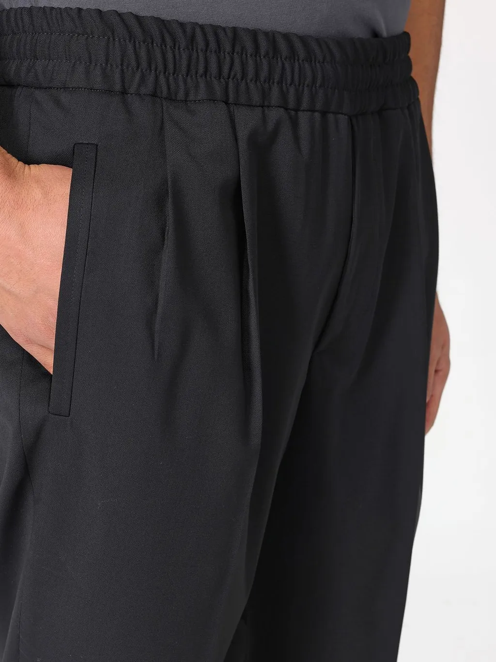 Wool Blend Joggers