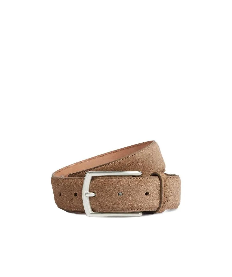 Zegna Square-Tip Buckled Belt