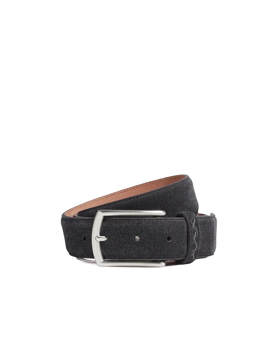 Zegna Square-Tip Buckled Belt