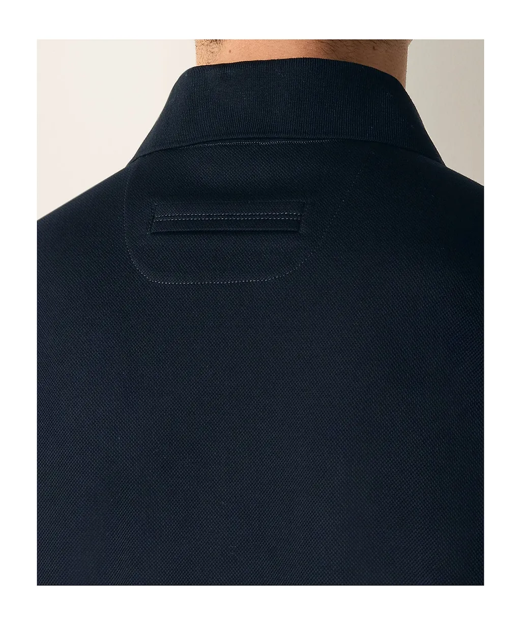 Zegna Short-Sleeved Buttoned Polo Shirt