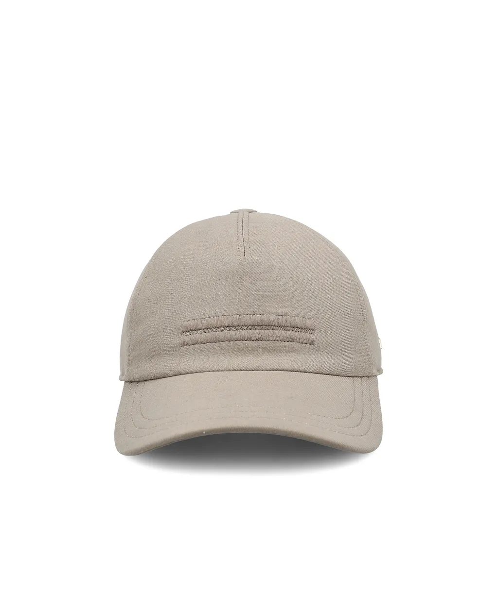 Zegna Logo Trim Baseball Cap Hats