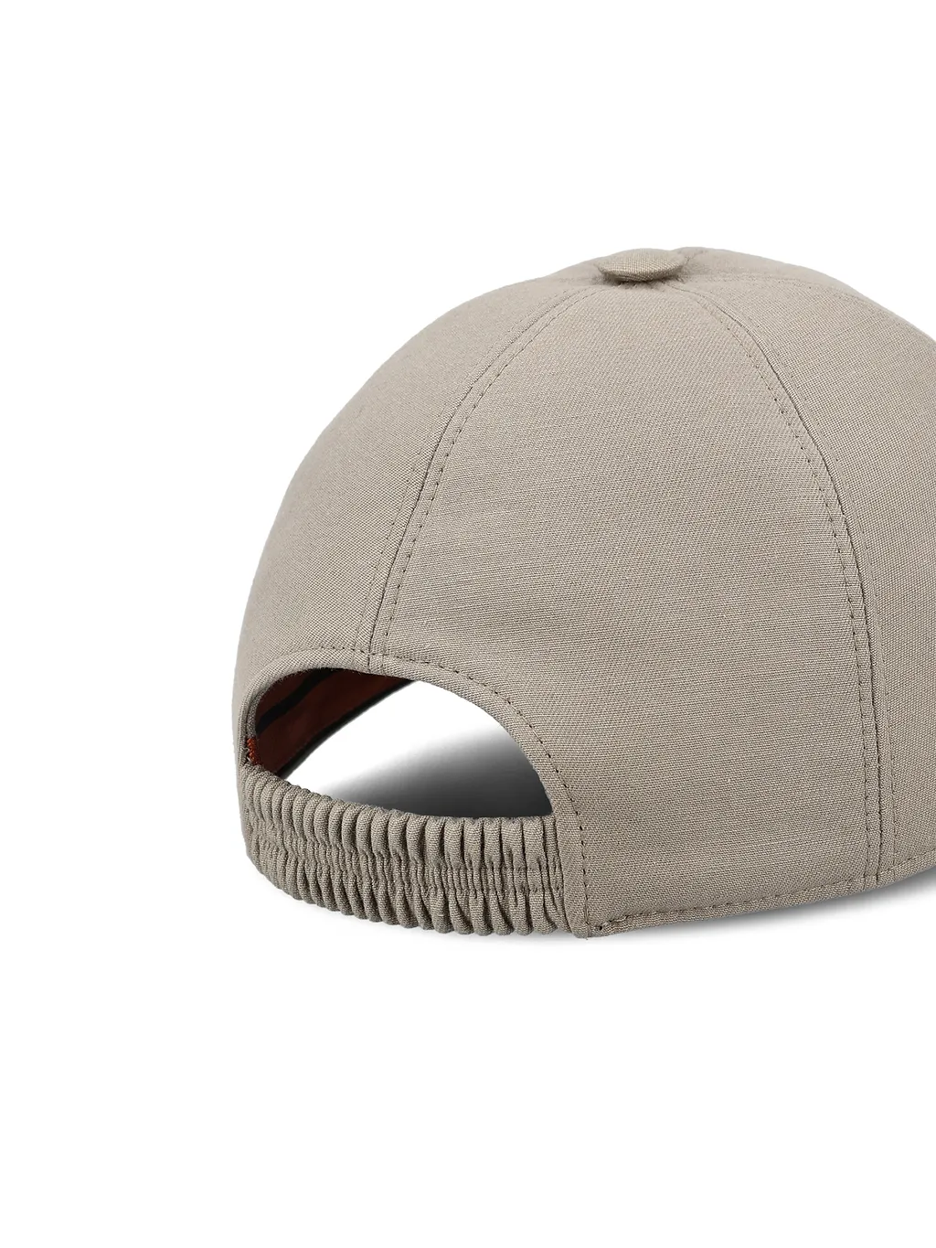Zegna Logo Trim Baseball Cap Hats